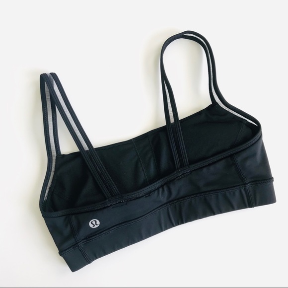 lululemon athletica Other - lululemon black mesh strap sports bra